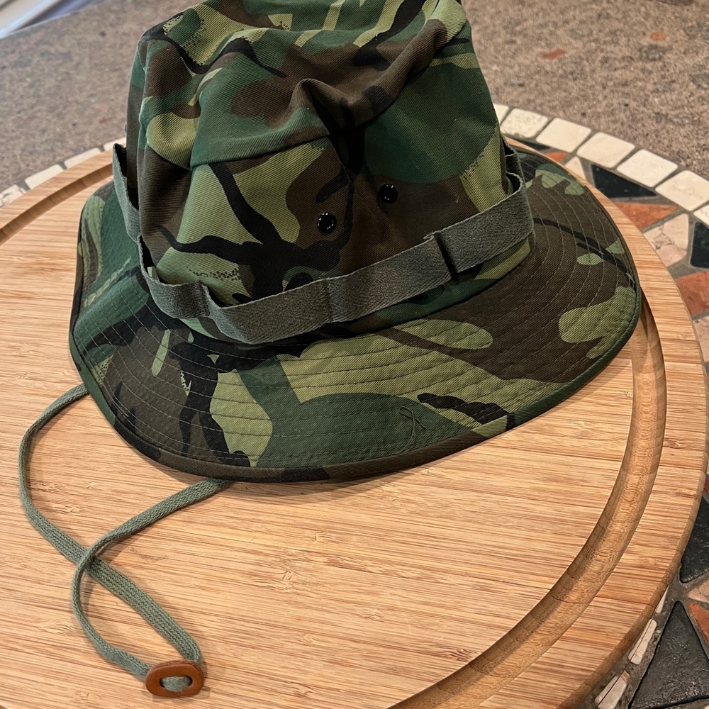 Kids Camouflage Bucket Hat Sz S